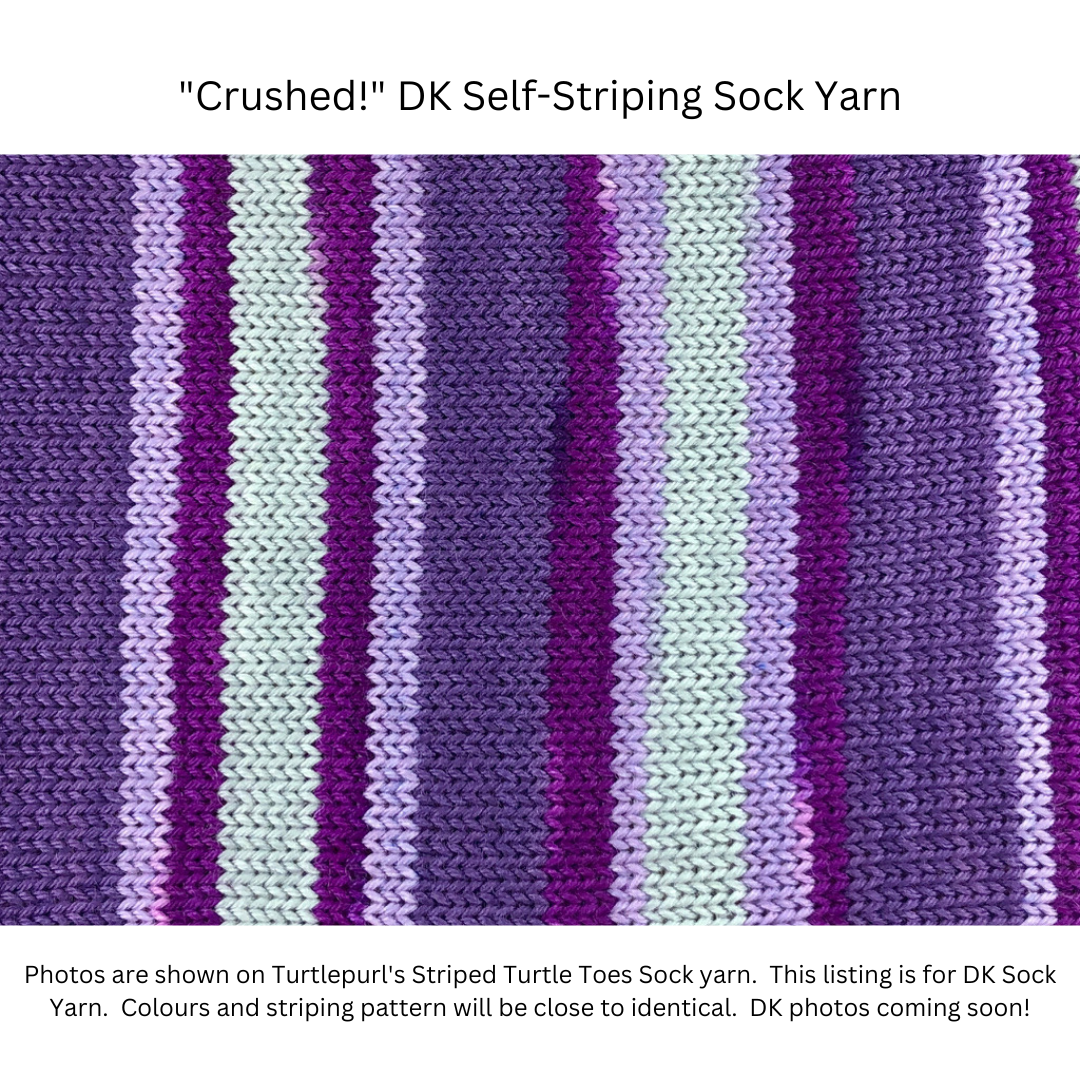 Crushed! - Merino DK Sock Yarn