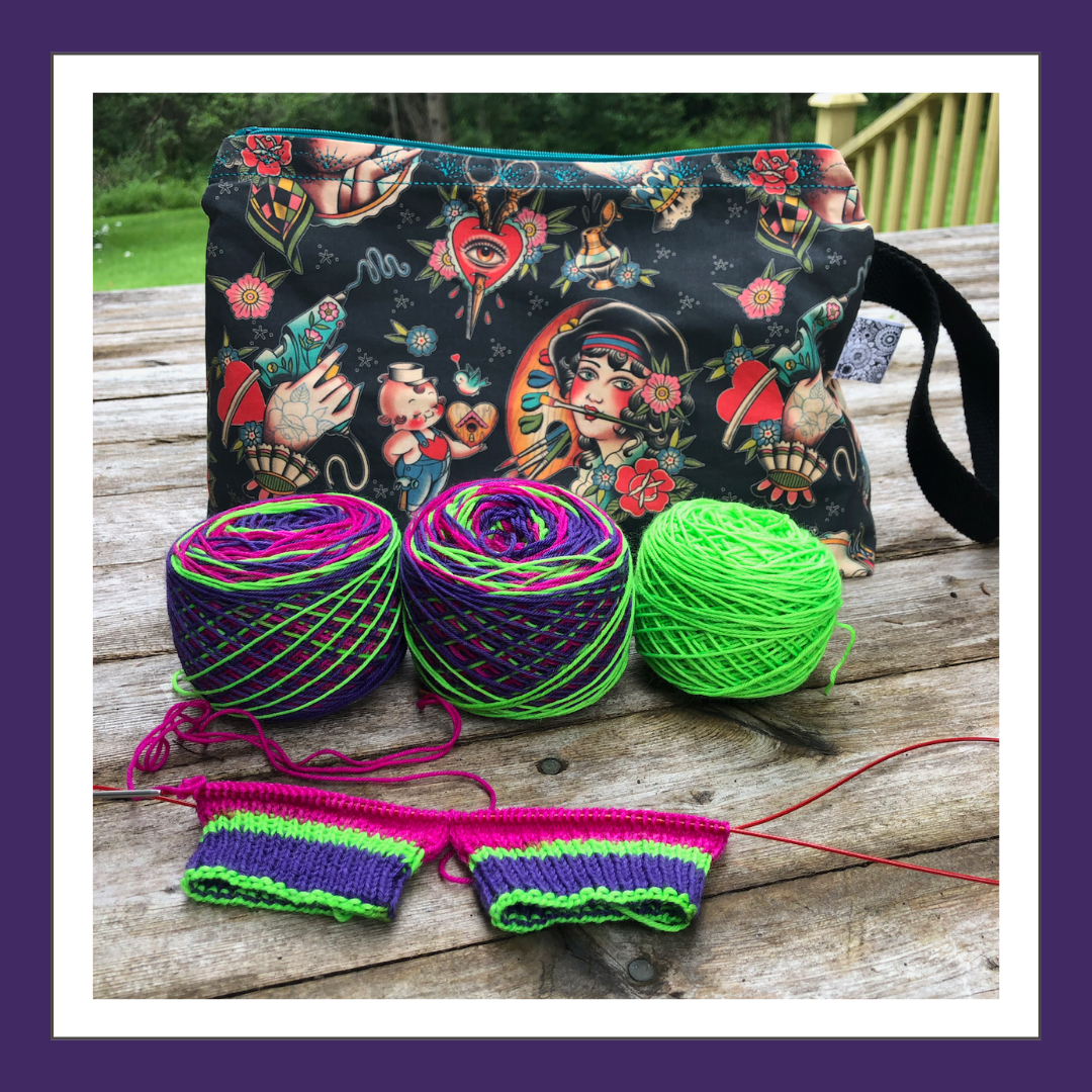 1992 With Heel and Toe - Merino Sock Yarn