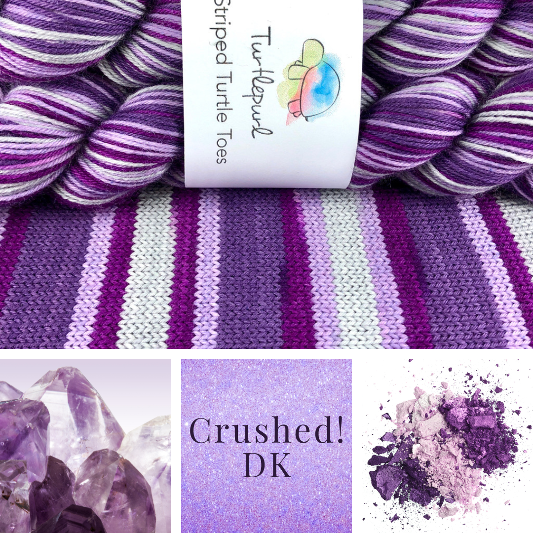 Crushed! - Merino DK Sock Yarn