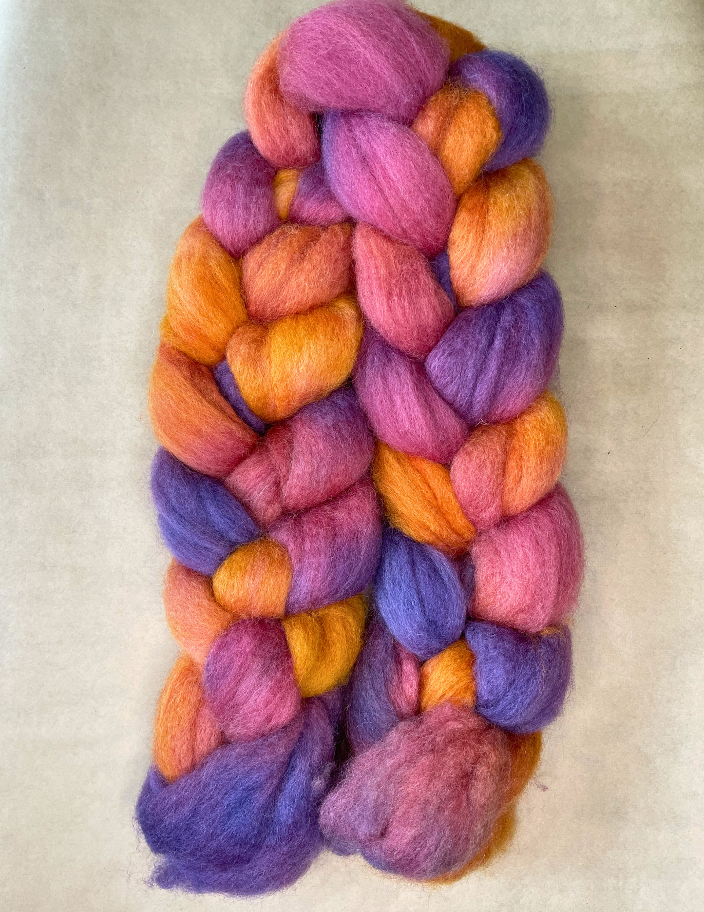 Sweet Sorbet - Superwash BFL Wool Roving