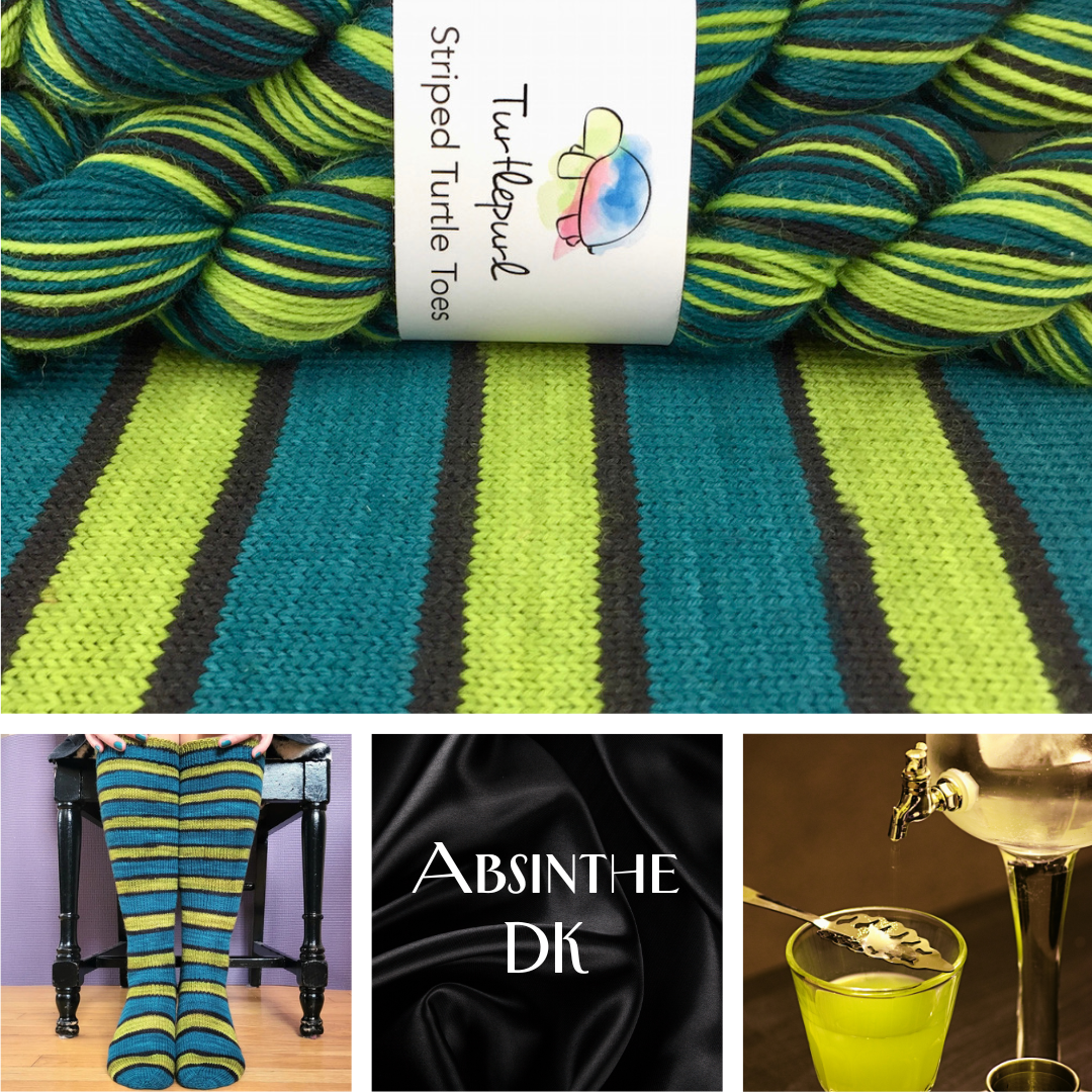 Absinthe - Merino DK Sock Yarn