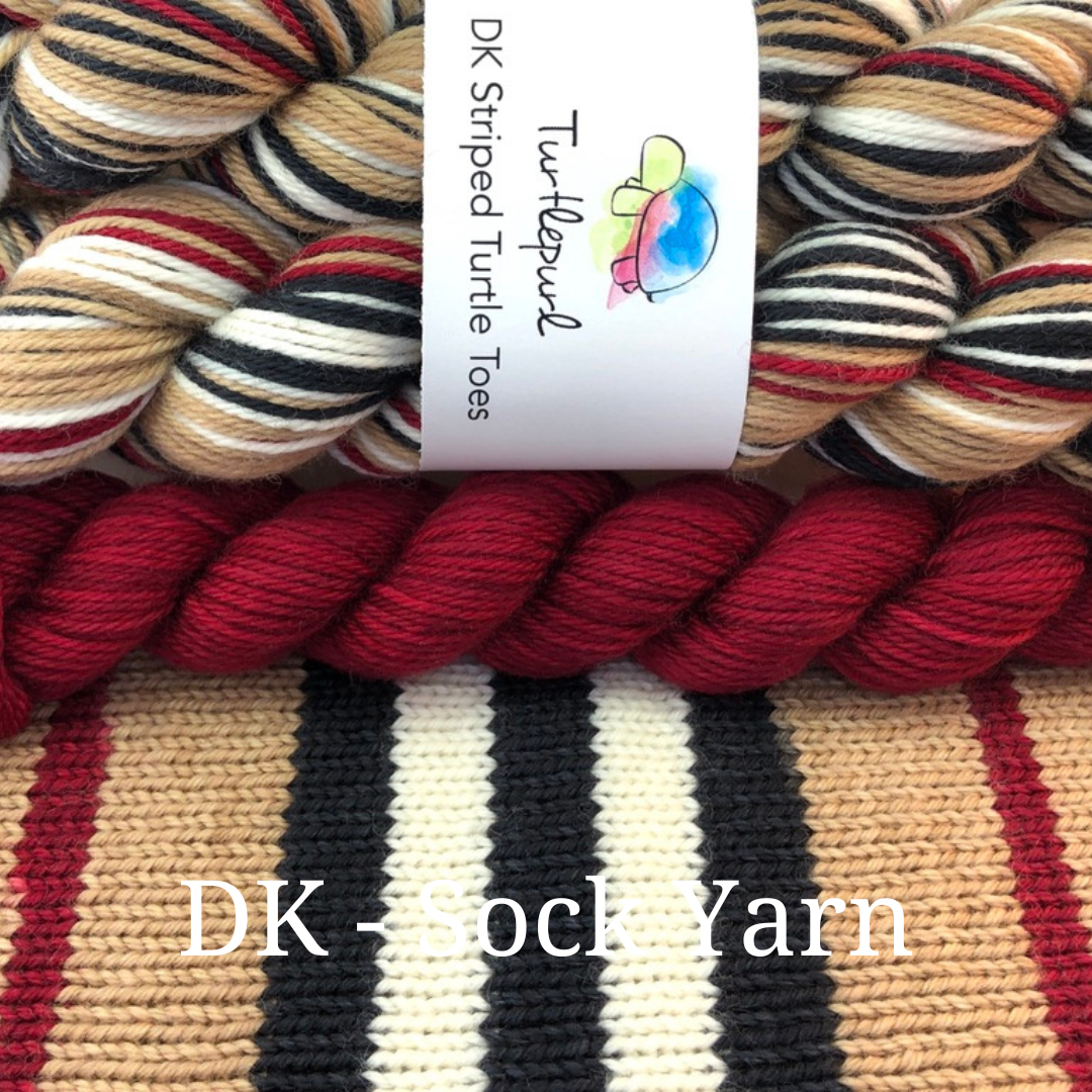 Trenchcoat With Heel and Toe - Merino DK Sock Yarn - Ship by May 9th