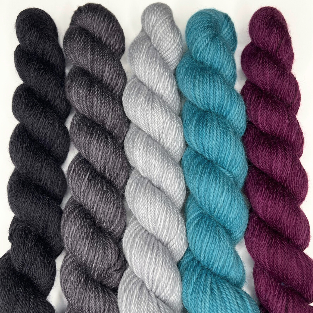 Heel and Toe Skeins Bundle #003 - Merino DK Sock Yarn