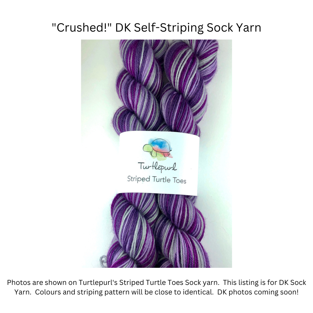 Crushed! - Merino DK Sock Yarn