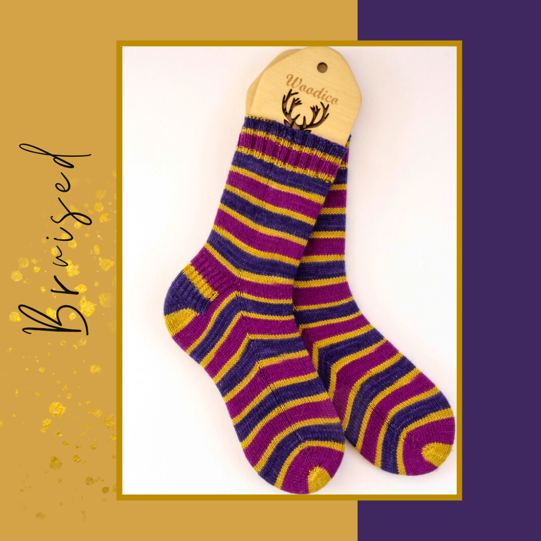 Bruised - Merino Sock Yarn