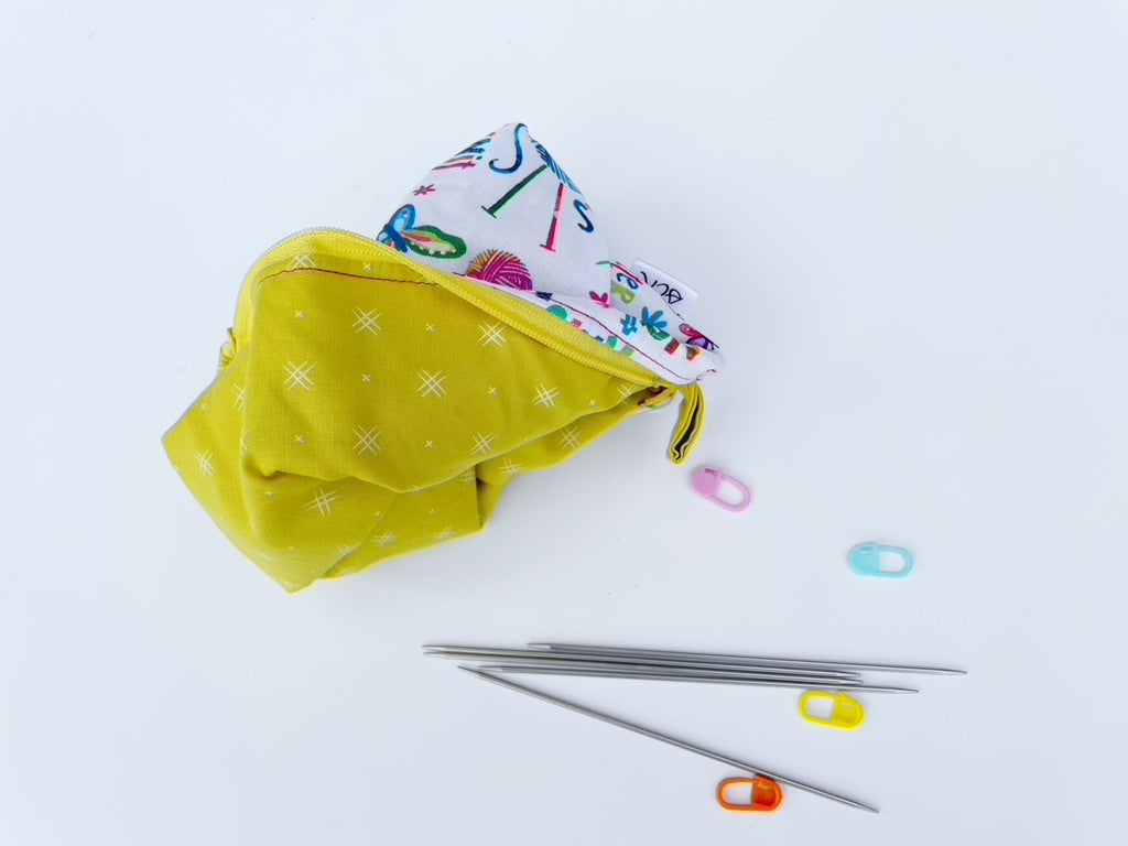 Large Notions Case - Happy Knitter
