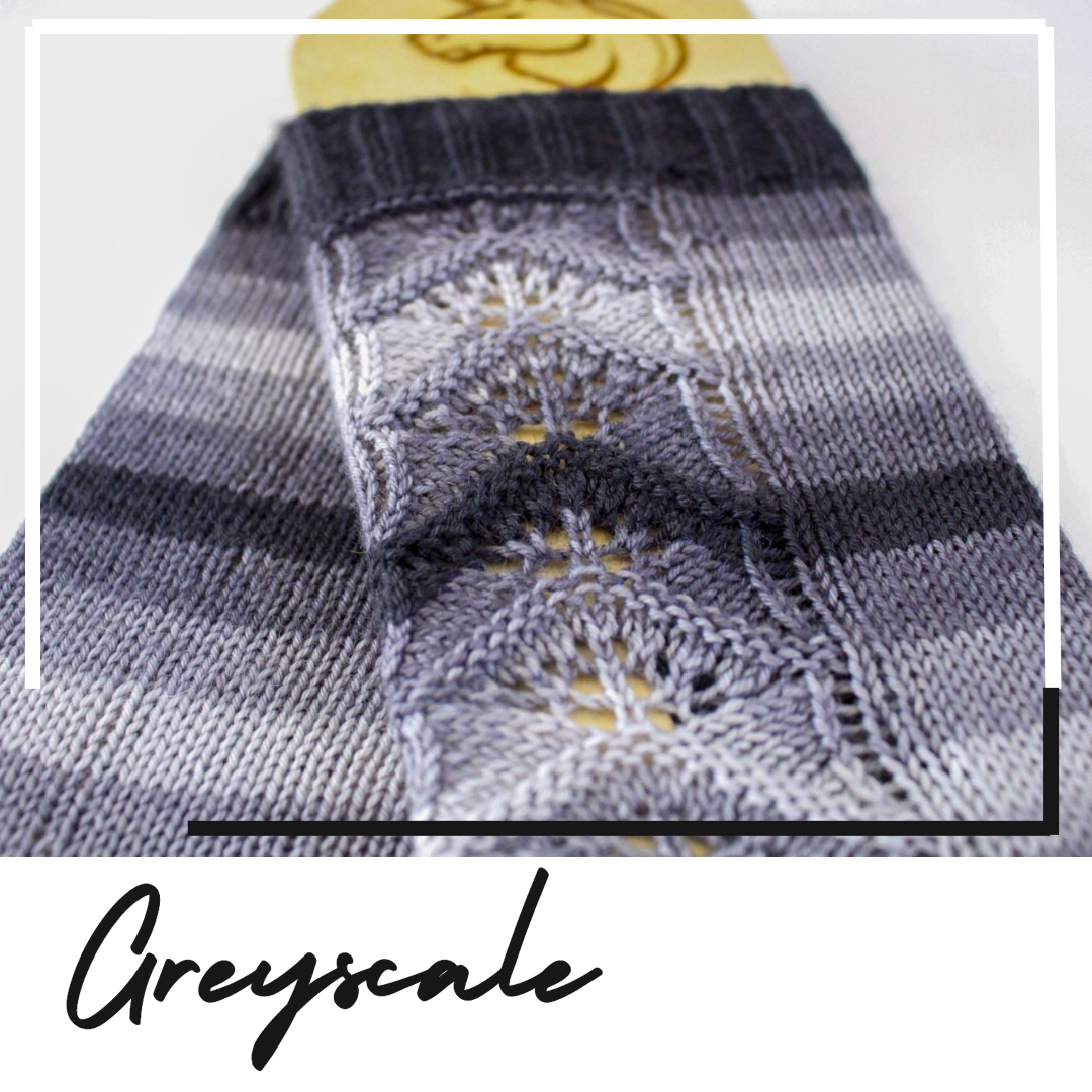 Greyscale - Merino Sock Yarn