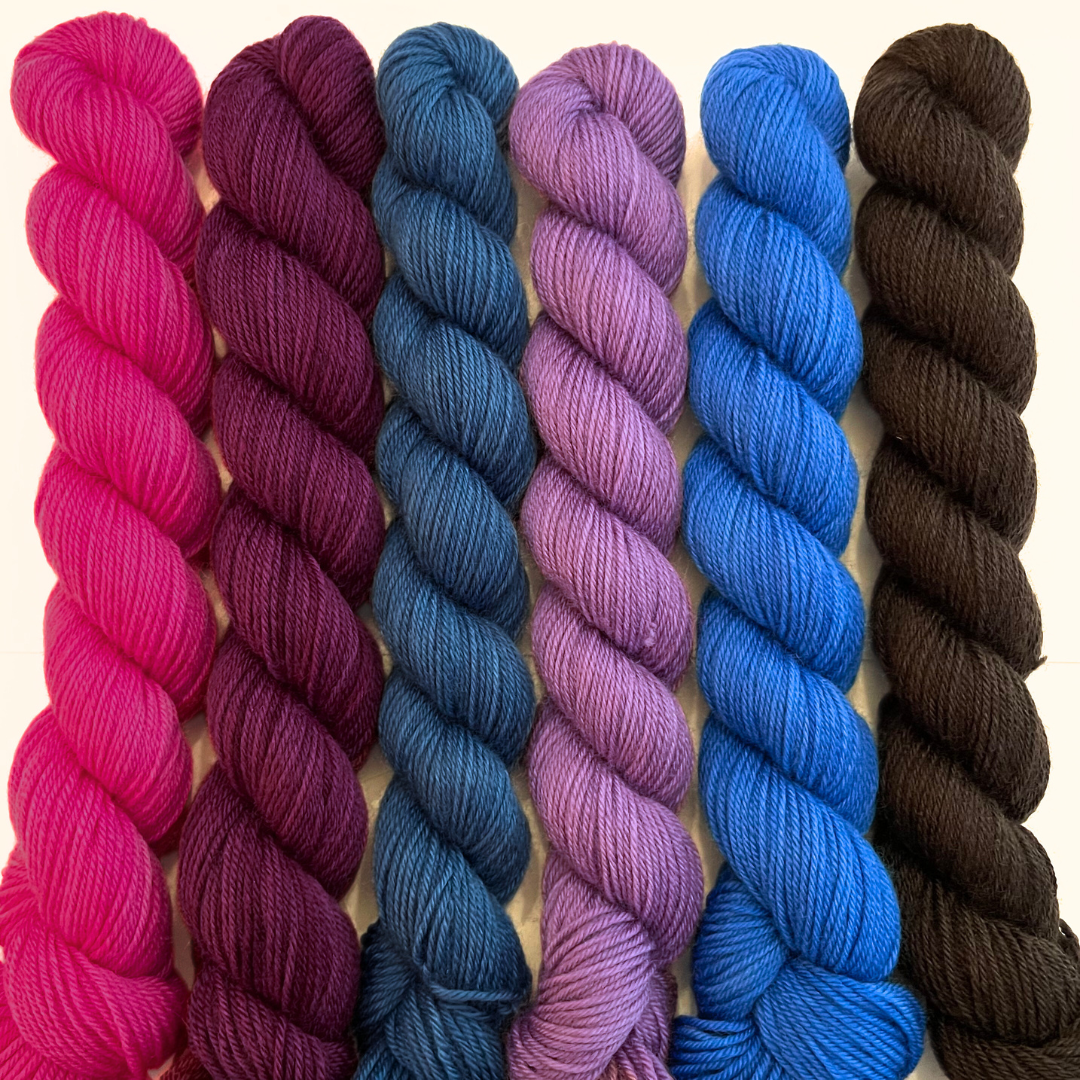 Heel and Toe Skeins Bundle #11 - Merino Sock Yarn