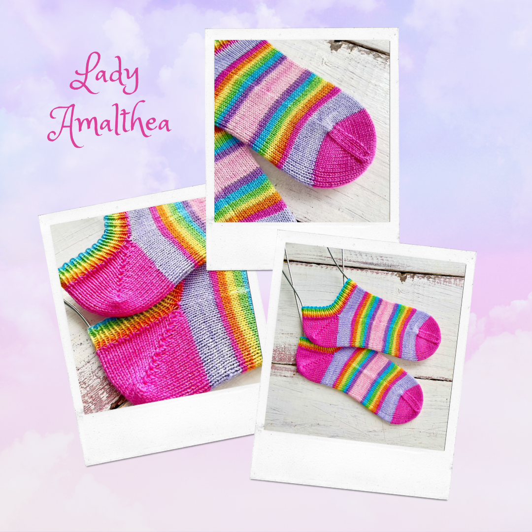 Lady Amalthea - Merino Sock Yarn - SHORT SKEIN