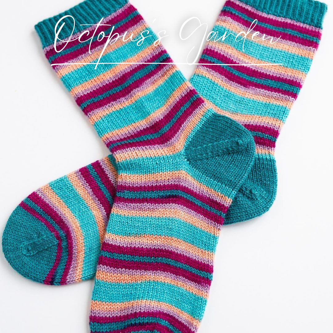 Octopus's Garden - Merino Sock Yarn - Ship by May 2nd