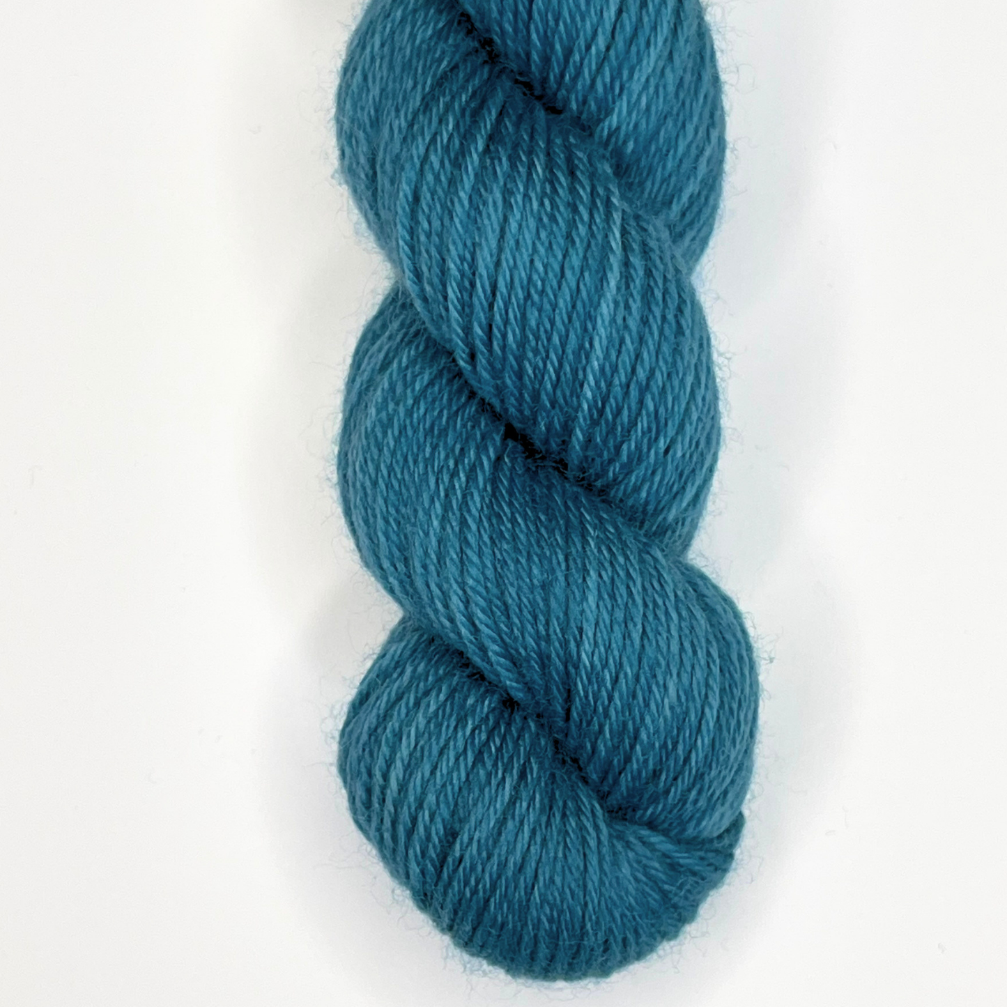 Teal - "Octopus's Garden" - Heel and Toe Skein Merino Sock Yarn