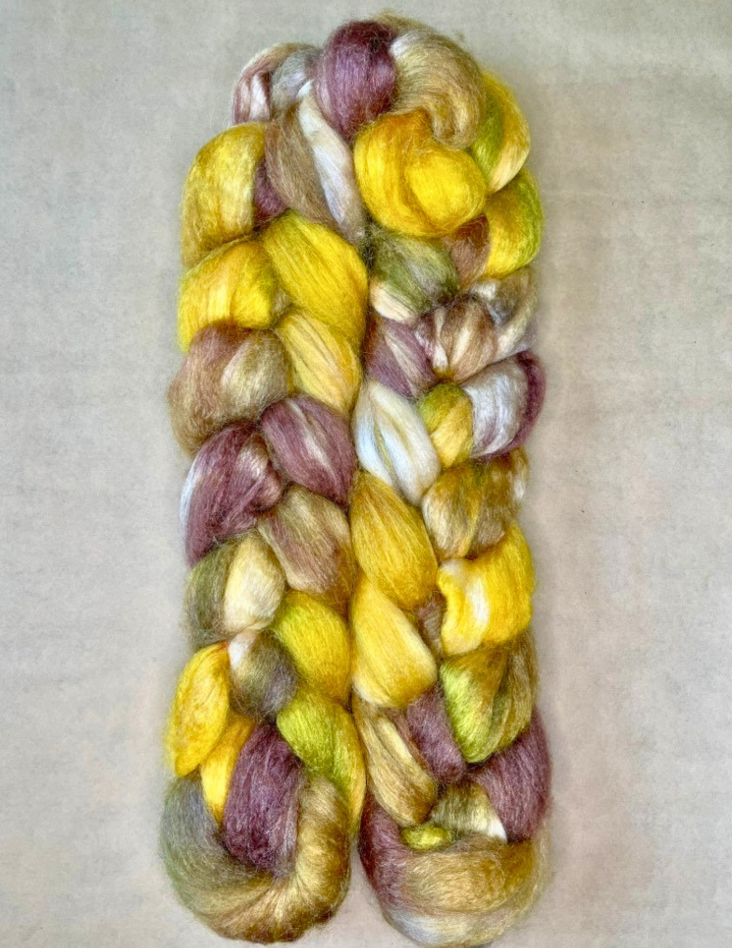 Harvest - Superwash Merino/Silk Wool Roving