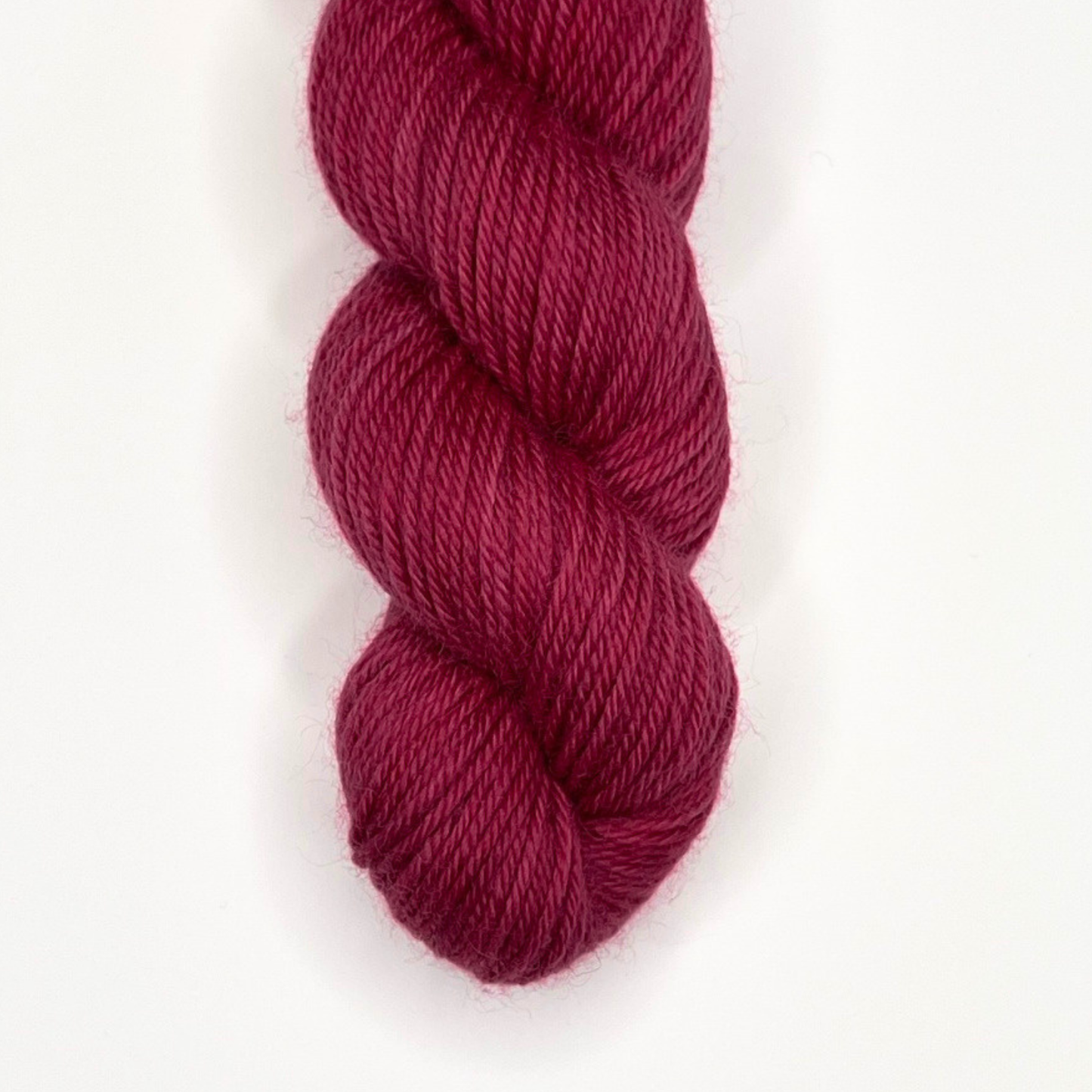 Raspberry Red "The Vineyard" - Heel and Toe Skein Merino Sock Yarn