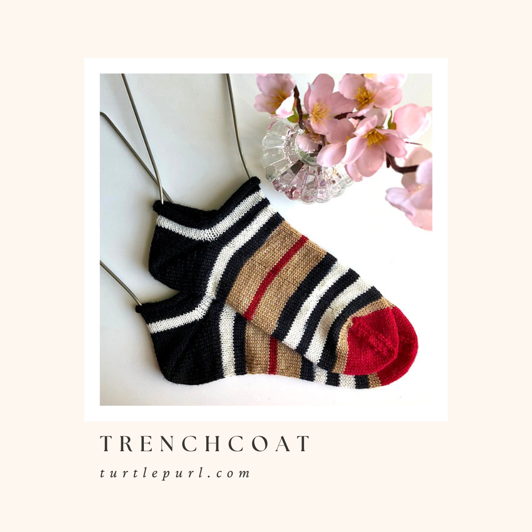 Trenchcoat - Merino Sock Yarn