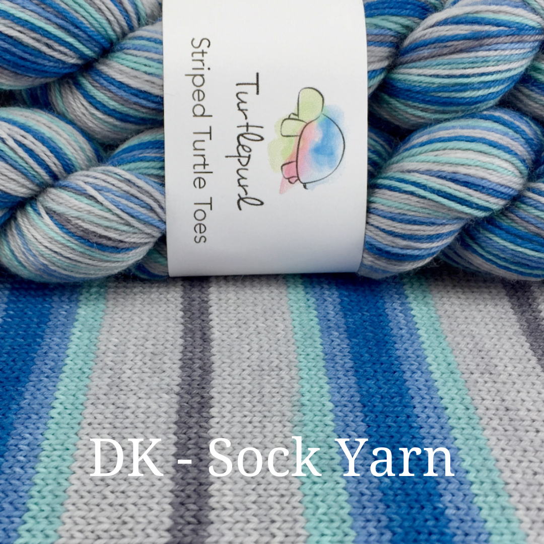 Winter's Coming - Merino DK Sock Yarn - Ship by May 16th