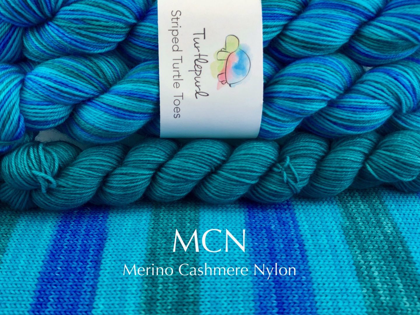 Cannonball self-striping sock yarn