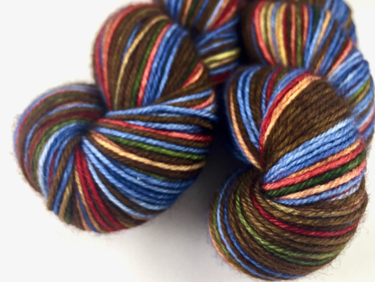 Gatineau Fall self-striping sock yarn