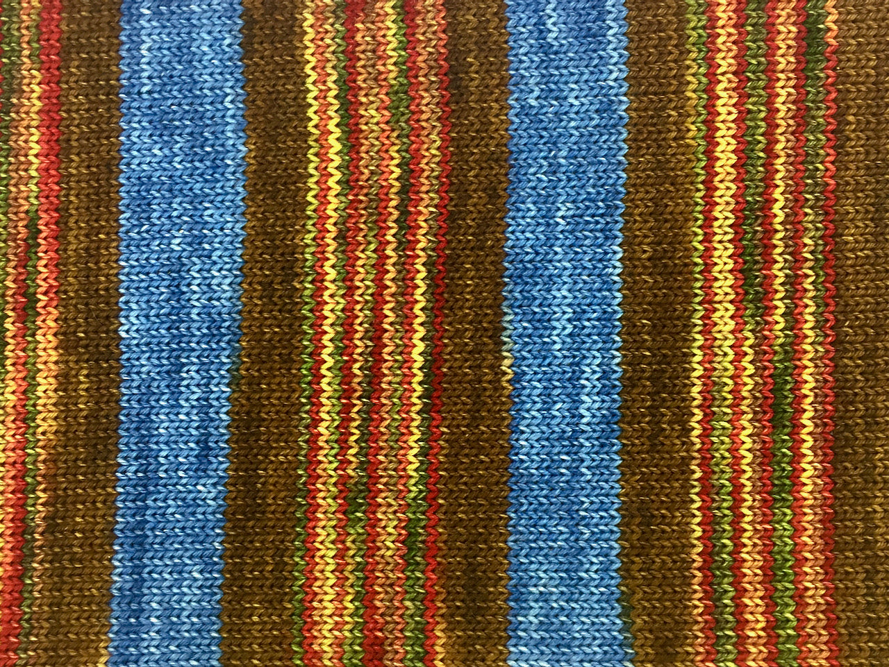 Gatineau Fall self-striping sock yarn
