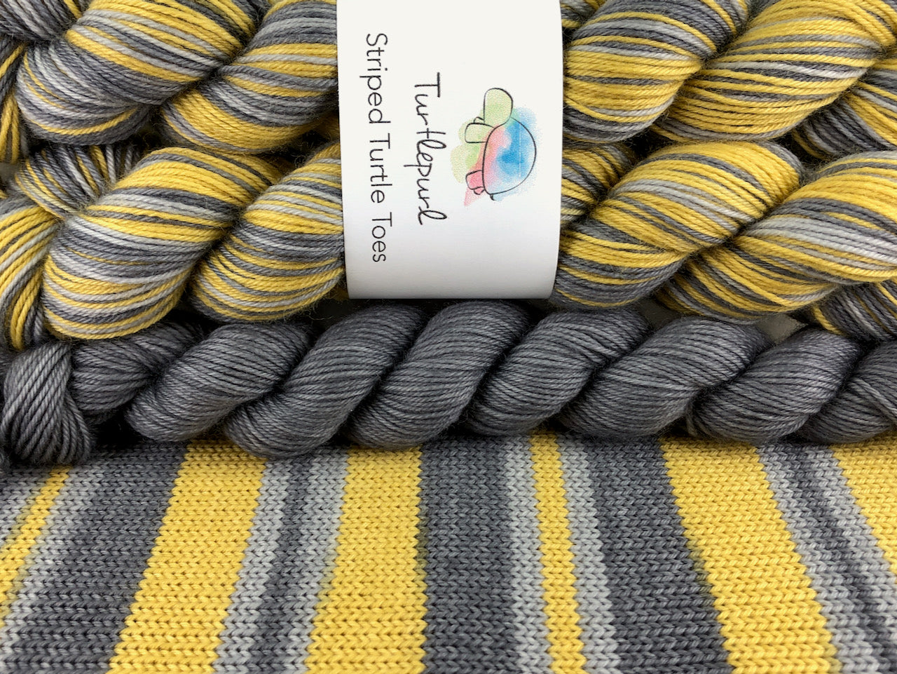 Hazy days self-striping sock yarn