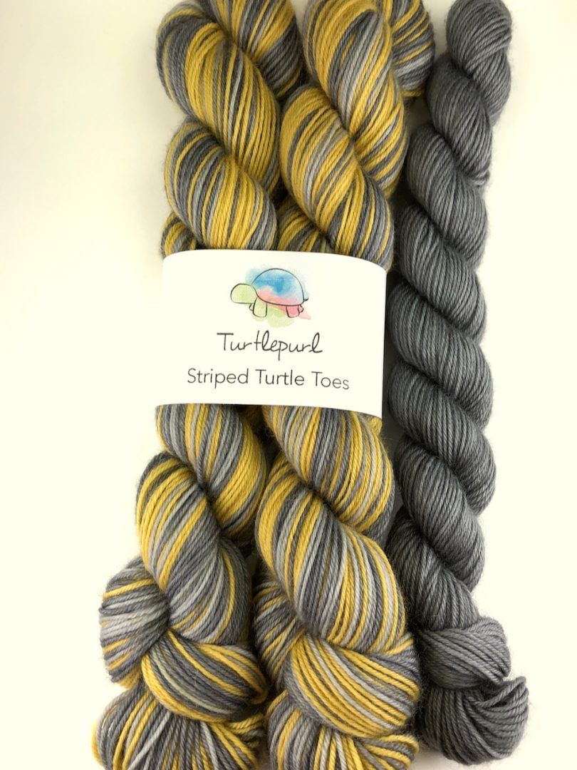 Hazy days self-striping sock yarn