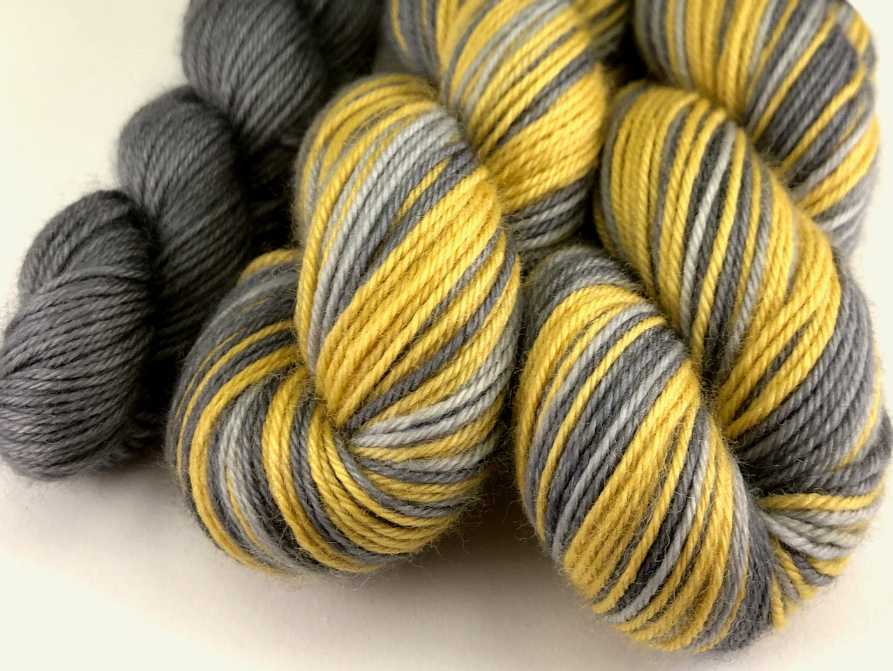 Hazy days self-striping sock yarn