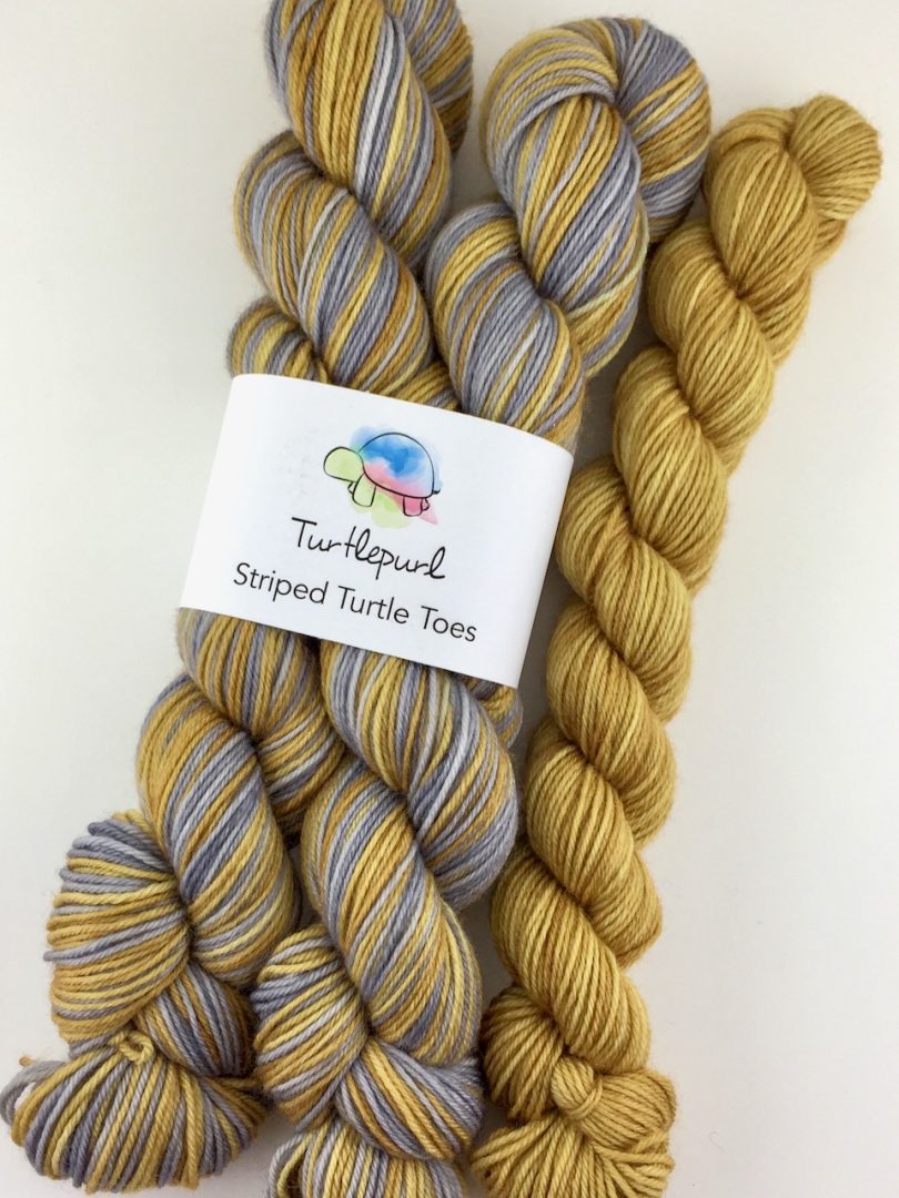 In my element self-striping sock yarn