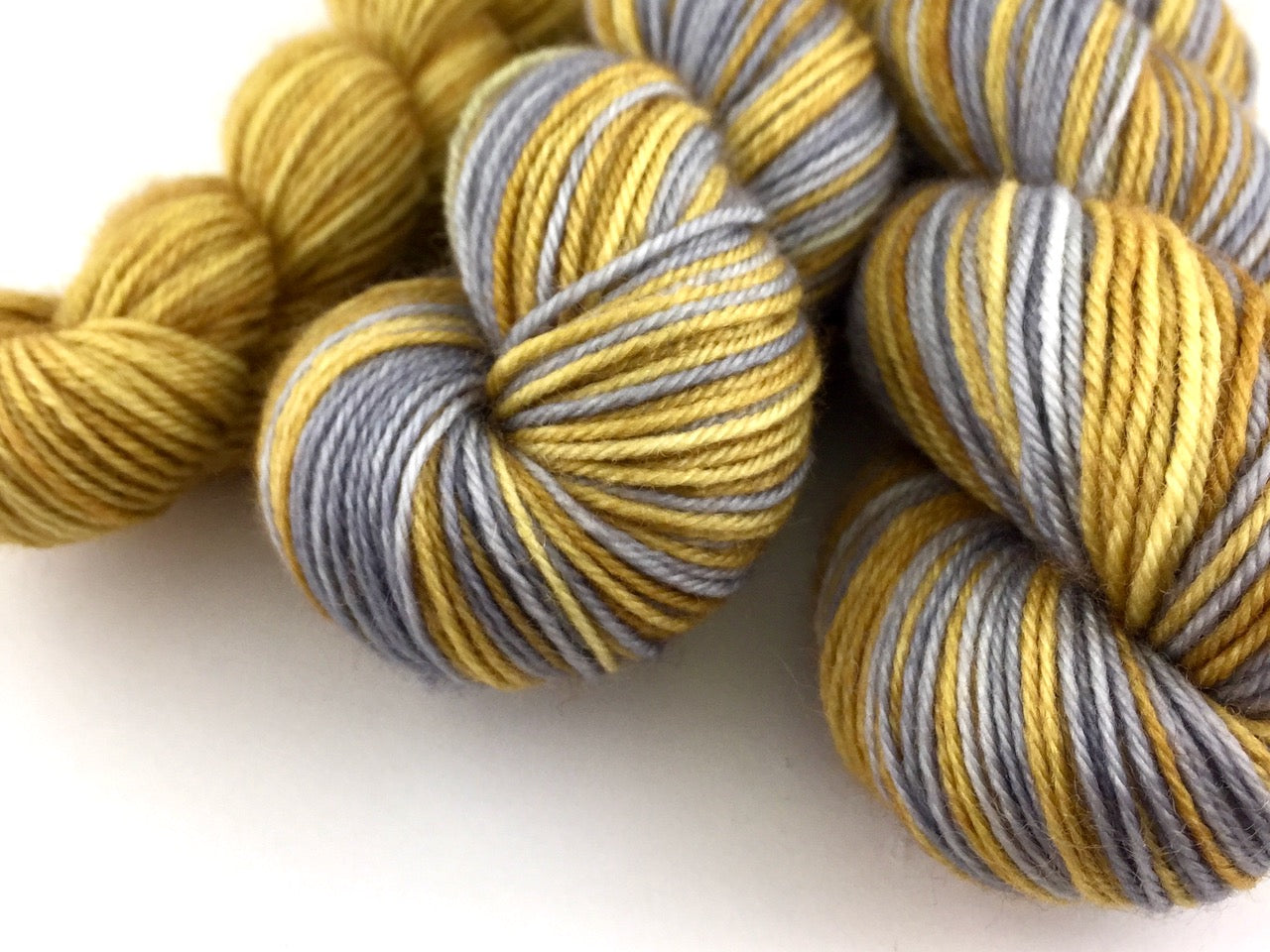 In my element self-striping sock yarn