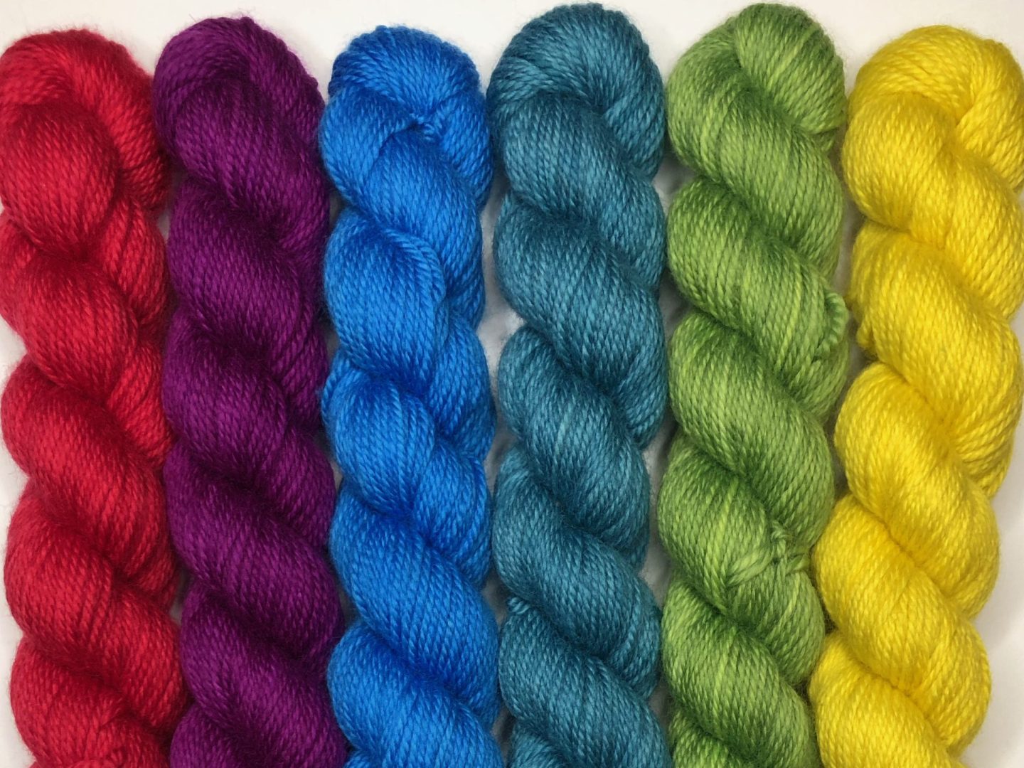 MCN self-striping sock yarn