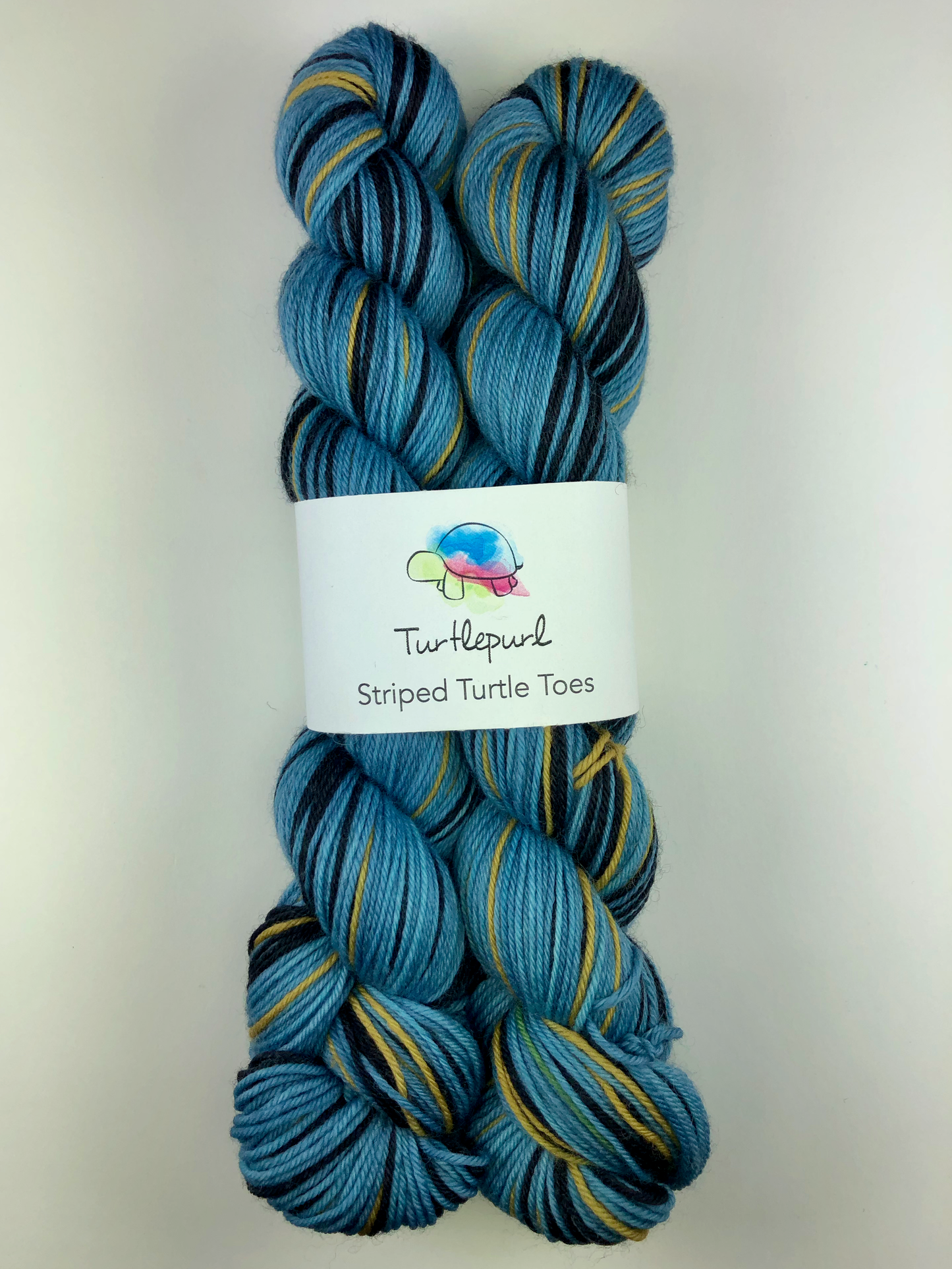 Live long prosper self-striping sock yarn