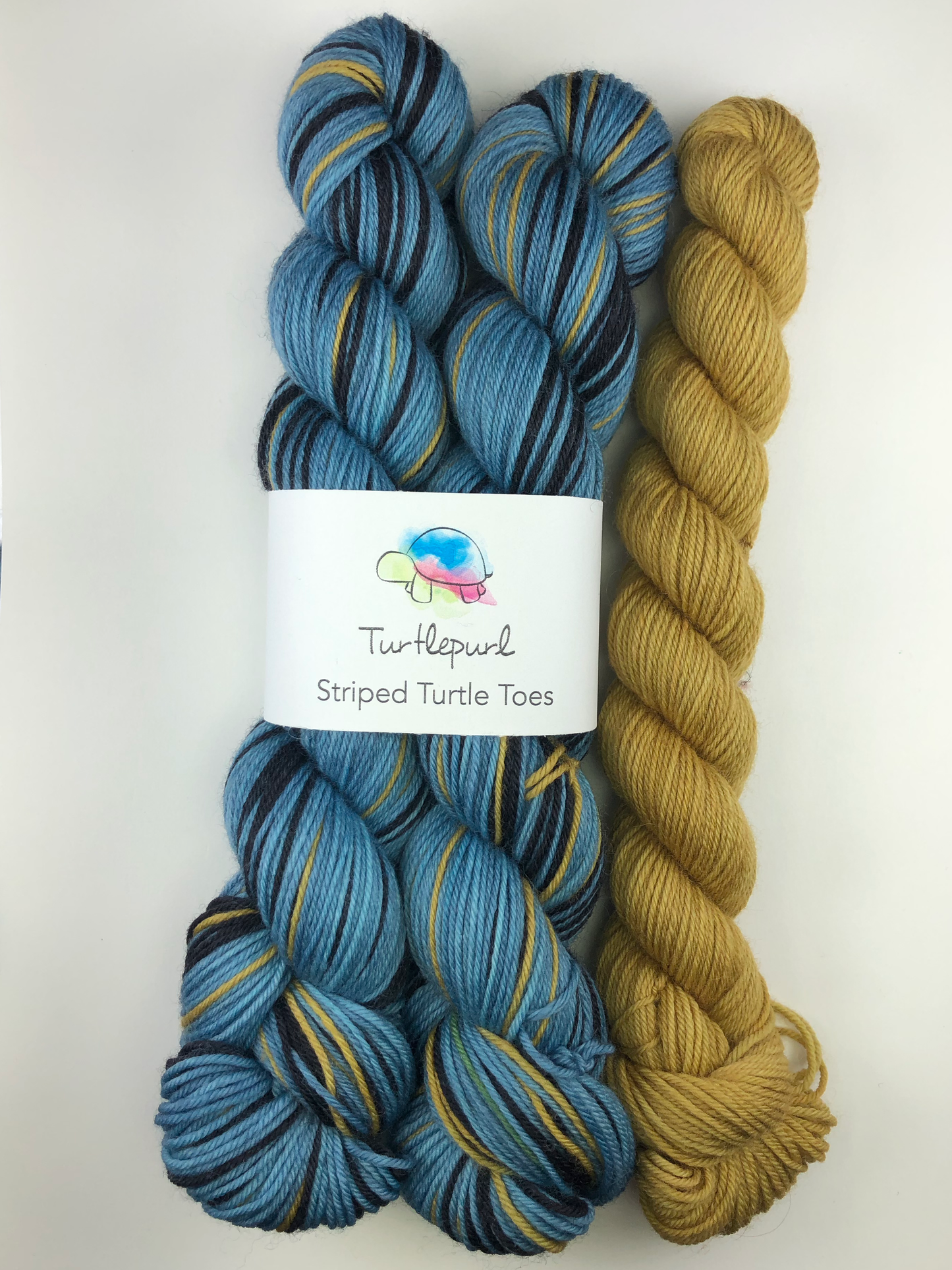 Live long prosper self-striping sock yarn