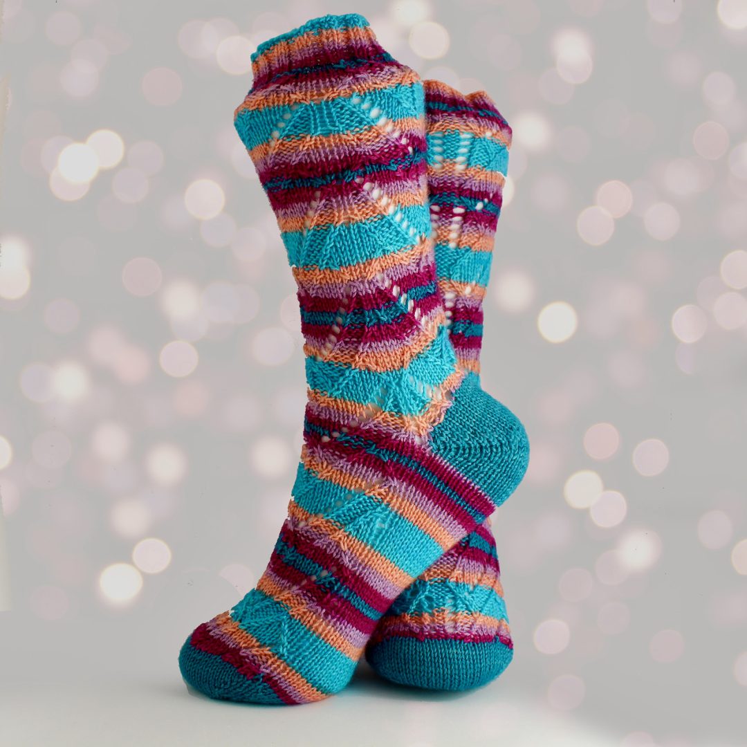 Octopuss gardenself-striping sock yarn