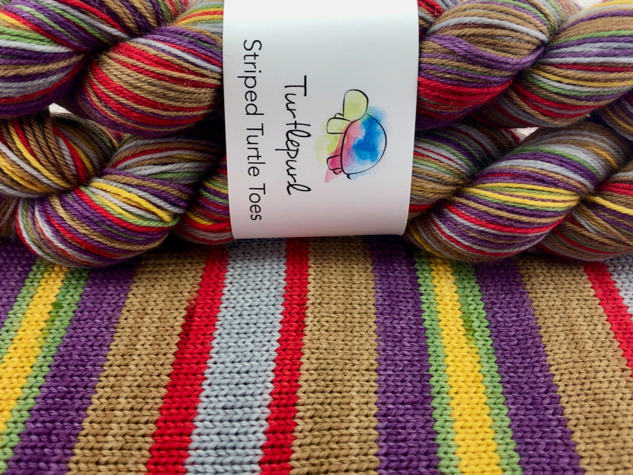 The Doctor self-striping sock yarn