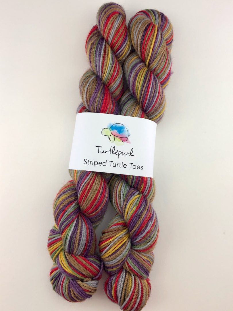 The Doctor self-striping sock yarn