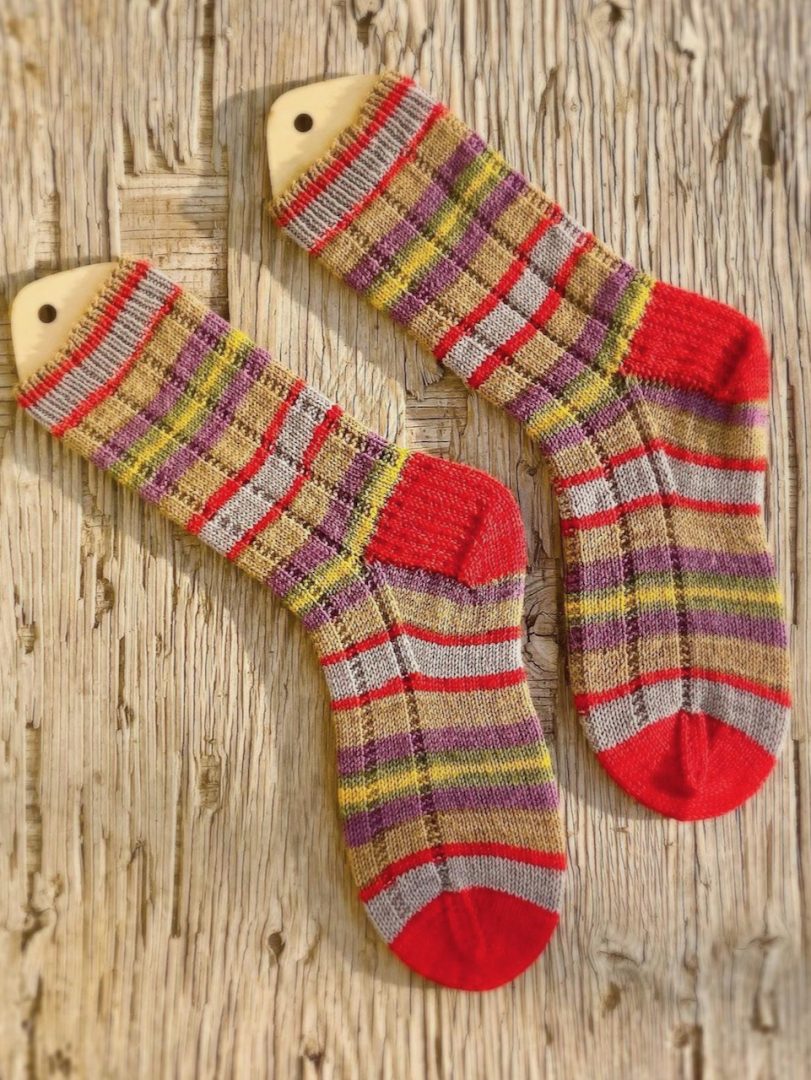 THE Doctor self-striping sock yarn