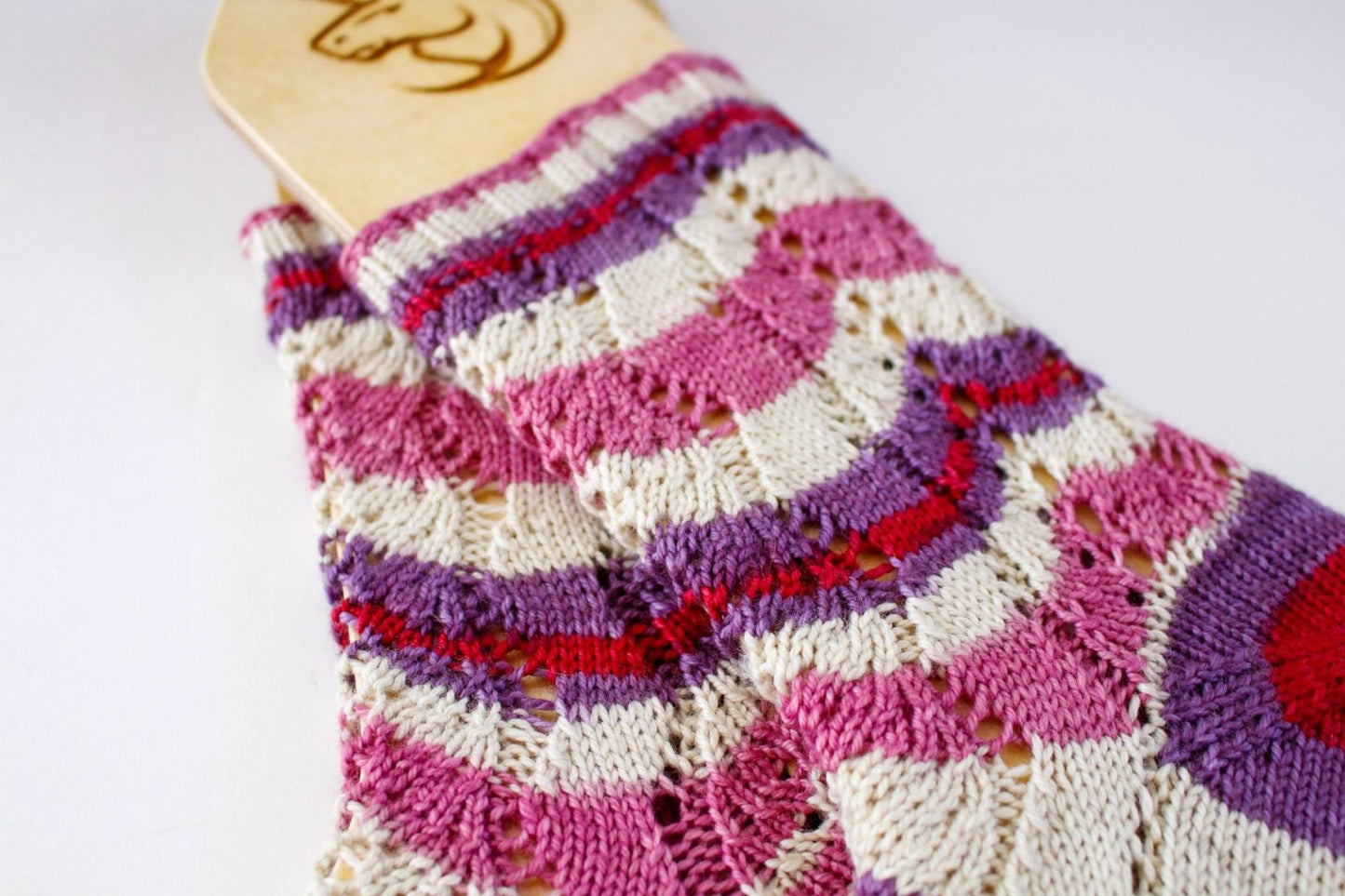 Tangled love self-striping sock yarn