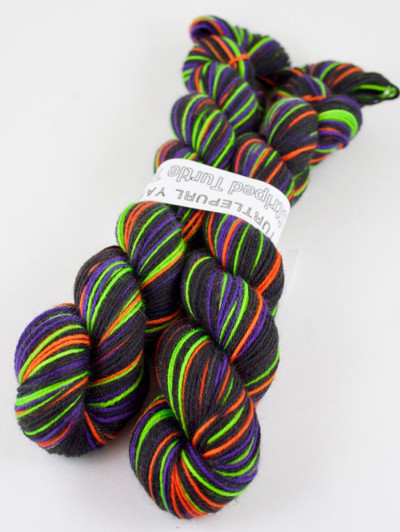 The Brew self-striping sock yarn
