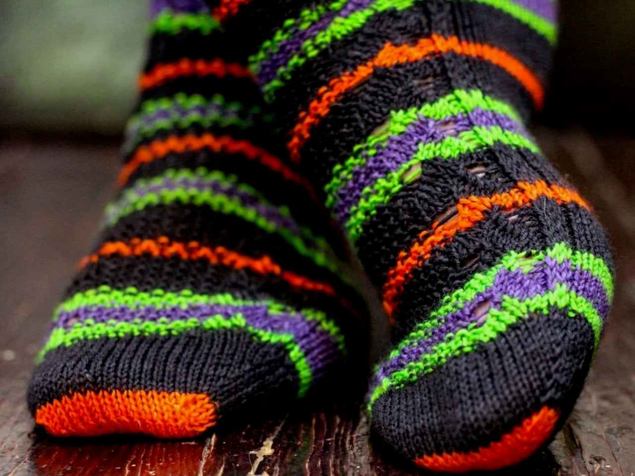 The Brew self-striping sock yarn