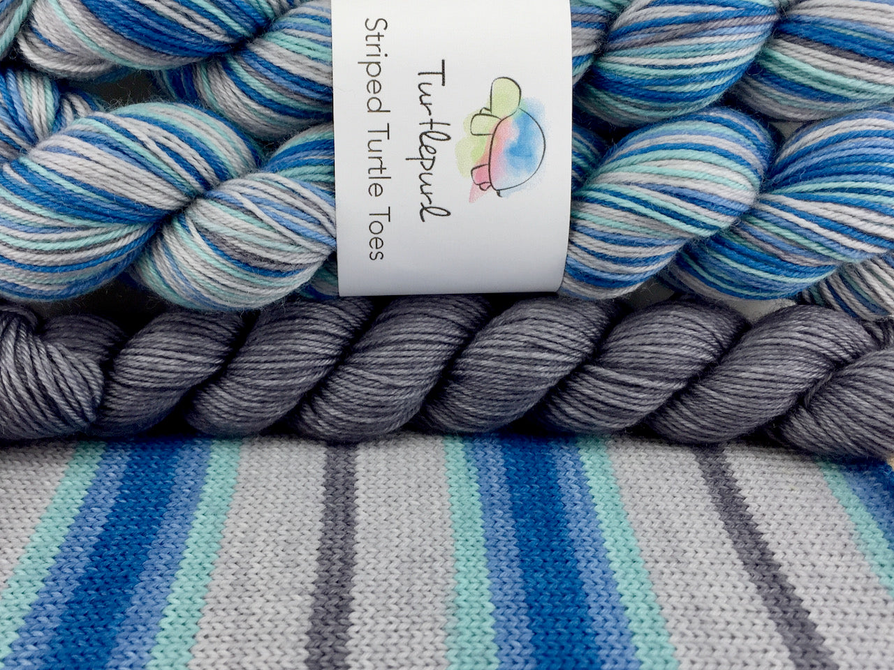 Winter's coming self-striping sock yarn