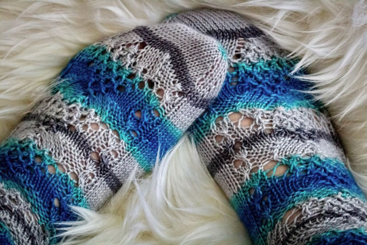 Winter's coming self-striping sock yarn