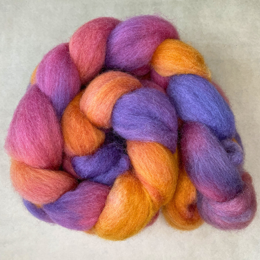 Sweet Sorbet - Superwash BFL Wool Roving