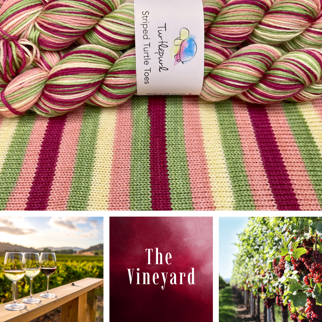 The Vineyard - Merino Sock Yarn - Ship by July 29th