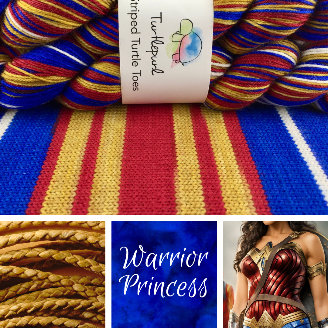 Warrior Princess - Merino Sock Yarn