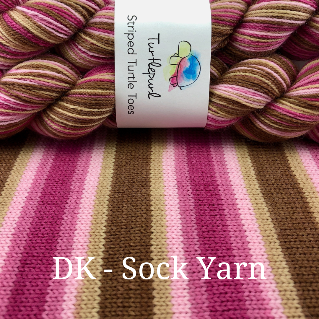 Kiss Kiss - Merino DK Sock Yarn
