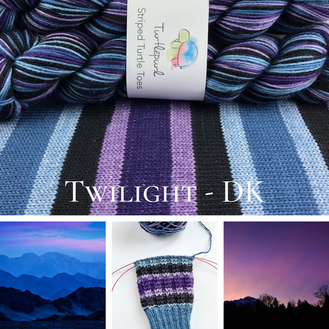 Twilight - Merino DK Sock Yarn