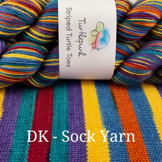 A Stroll Down Duckworth Street - Merino DK Sock Yarn - Ship by March 25th
