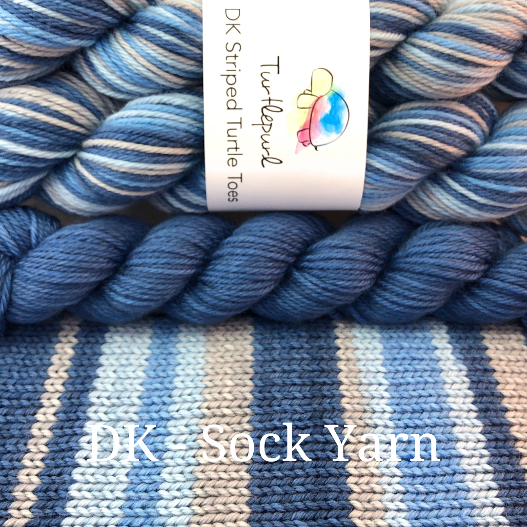 Diamond Dungarees With Heel and Toe - Merino DK Sock Yarn