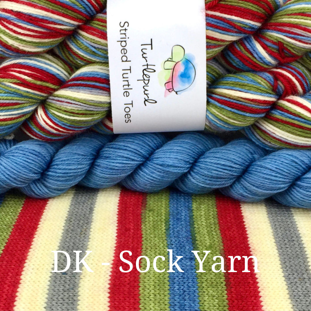 Rock Paper Scissors Lizard Spock With Heel and Toe - Merino DK Sock Yarn - Ship by March 25th