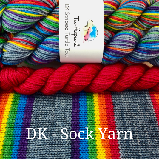 What Does it Mean? With Heel and Toe - Merino DK Sock Yarn