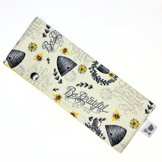 Sock/DPN Keeper - Bee Grateful