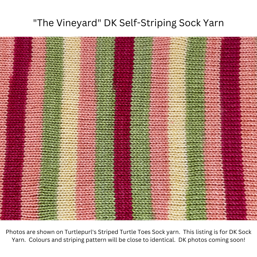 The Vineyard - Merino DK Sock Yarn - Ship by August 7th